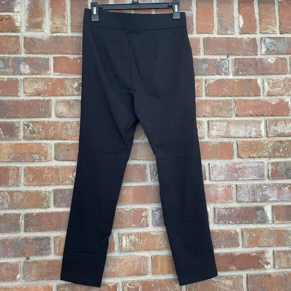 Who What Wear Pull on Pants Elastic Waistband Lightweight Breathable Black W 8 - Picture 5 of 13